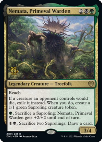 Nemata, Primeval Warden - Foil Nemata Primeval Warden