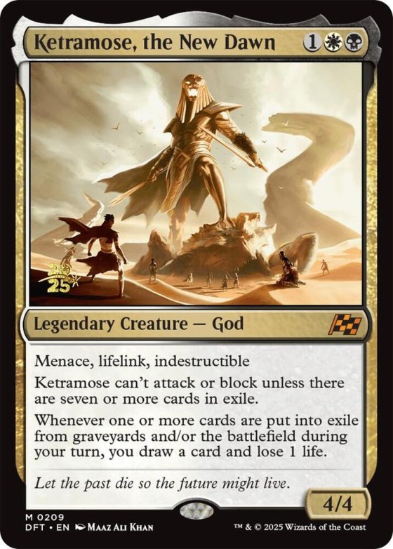 Ketramose, the New Dawn - Foil Ketramose The New Dawn
