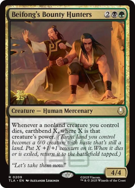 Beifong's Bounty Hunters - Foil Beifong S Bounty Hunters