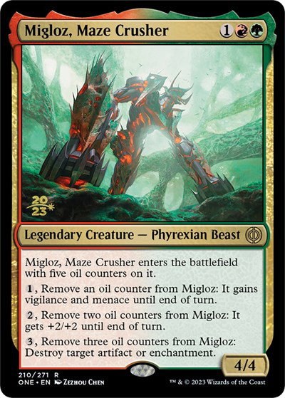 Migloz, Maze Crusher - Foil Migloz Maze Crusher
