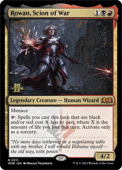 Rowan, Scion of War - Foil Rowan Scion Of War