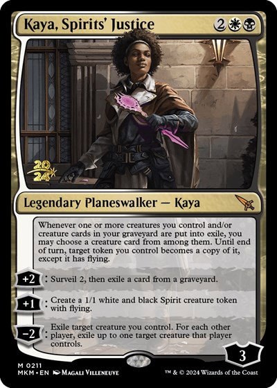 Kaya, Spirits' Justice - Foil Kaya Spirits Justice