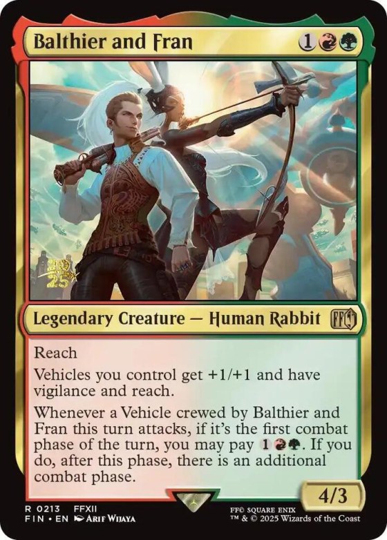 Balthier and Fran - Foil Balthier And Fran