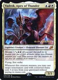 Vadrok, Apex of Thunder - Foil Vadrok Apex Of Thunder