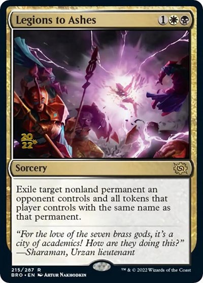 Legions to Ashes - Foil Legions To Ashes