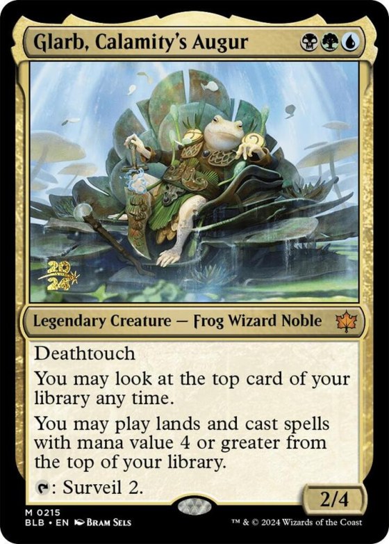 Glarb, Calamity's Augur - Foil Glarb Calamity S Augur