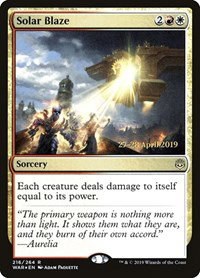 Solar Blaze - Foil Solar Blaze