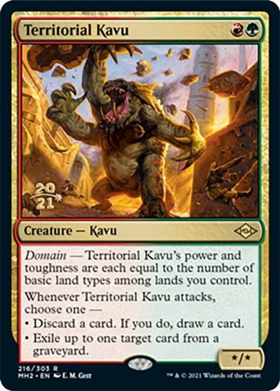 Territorial Kavu - Foil Territorial Kavu