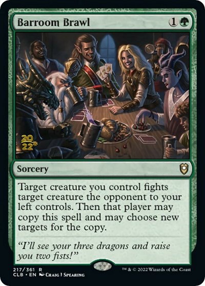 Barroom Brawl - Foil Barroom Brawl