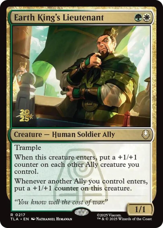 Earth King's Lieutenant - Foil Earth King S Lieutenant