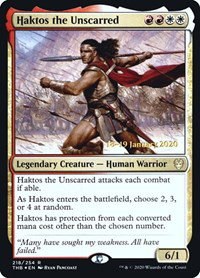 Haktos the Unscarred - Foil Haktos The Unscarred