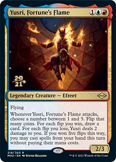 Yusri, Fortune's Flame - Foil Yusri Fortune S Flame