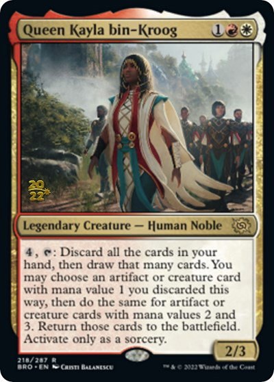 Queen Kayla bin-Kroog - Foil Queen Kayla Bin Kroog
