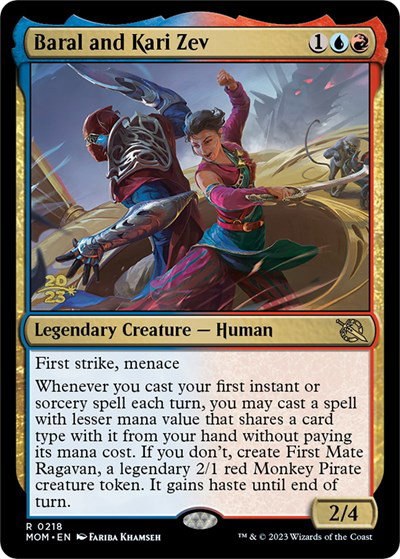 Baral and Kari Zev - Foil Baral And Kari Zev