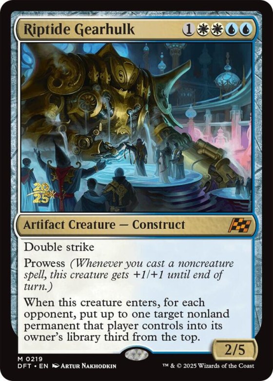 Riptide Gearhulk - Foil Riptide Gearhulk