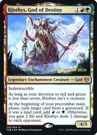 Klothys, God of Destiny - Foil Klothys God Of Destiny