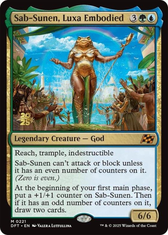 Sab-Sunen, Luxa Embodied - Foil Sab Sunen Luxa Embodied