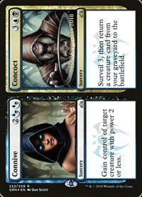 Connive // Concoct - Foil Connive Concoct