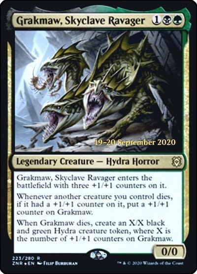 Grakmaw, Skyclave Ravager - Foil Grakmaw Skyclave Ravager