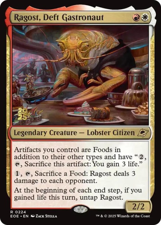 Ragost, Deft Gastronaut - Foil Ragost Deft Gastronaut