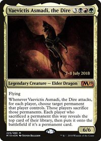 Vaevictis Asmadi, the Dire - Foil Vaevictis Asmadi The Dire