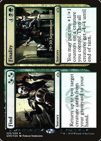 Find // Finality - Foil Find Finality