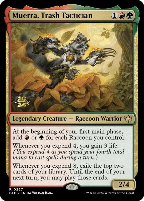 Muerra, Trash Tactician - Foil Muerra Trash Tactician