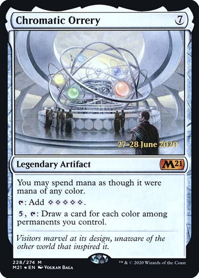 Chromatic Orrery - Foil Chromatic Orrery