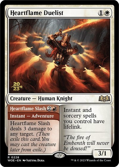 Heartflame Duelist - Foil Heartflame Duelist