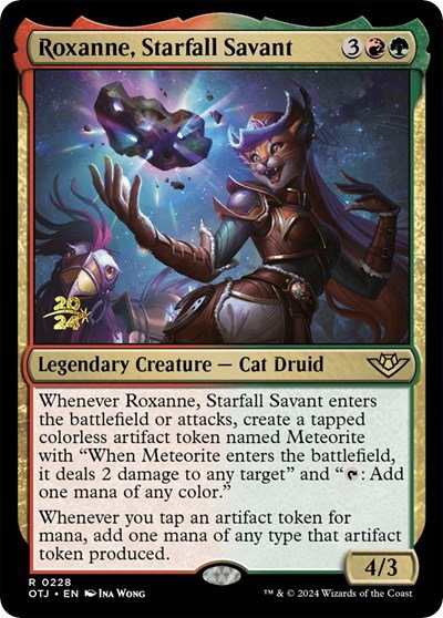 Roxanne, Starfall Savant - Foil Roxanne Starfall Savant