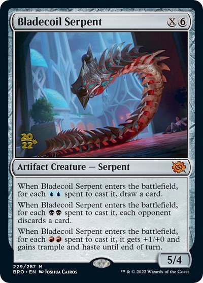 Bladecoil Serpent - Foil Bladecoil Serpent