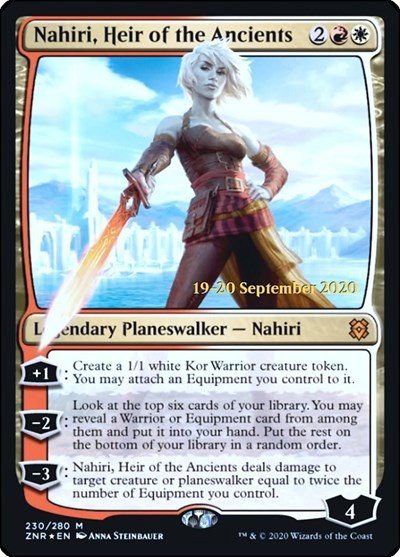 Nahiri, Heir of the Ancients - Foil Nahiri Heir Of The Ancien