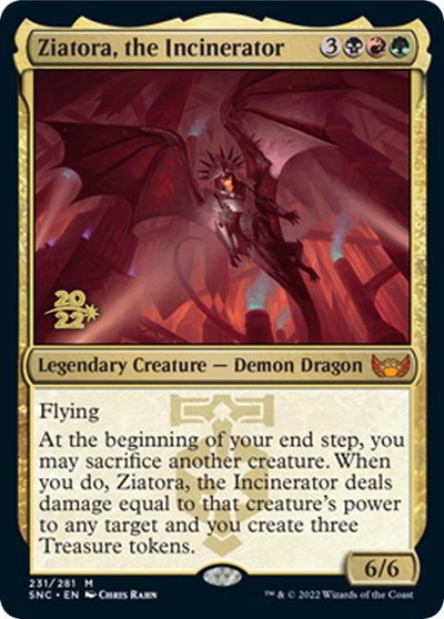 Ziatora, the Incinerator - Foil Ziatora The Incinerator
