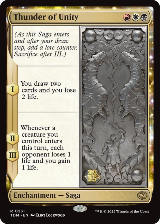 Thunder of Unity - Foil Thunder Of Unity