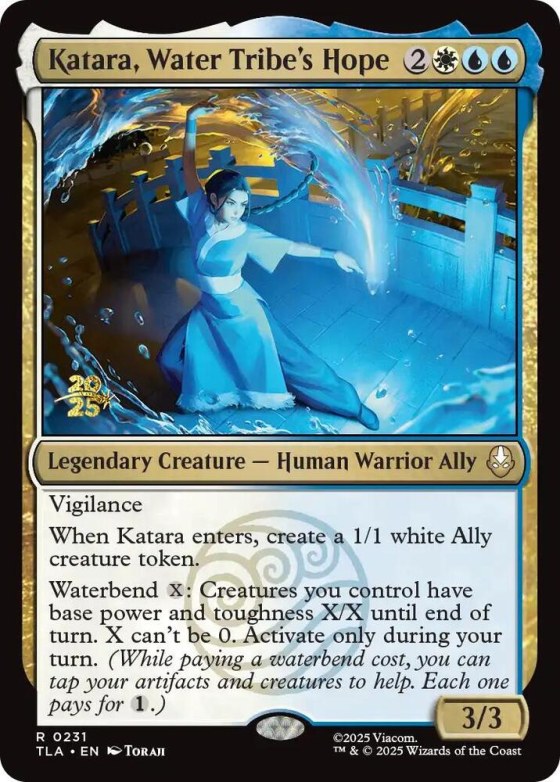 Katara, Water Tribe's Hope - Foil Katara Water Tribe S Hope