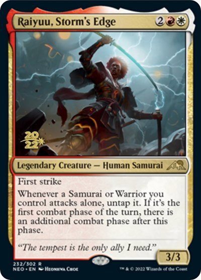 Raiyuu, Storm's Edge - Foil Raiyuu Storm S Edge