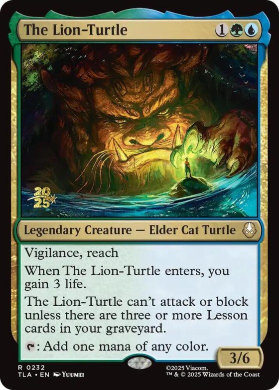 The Lion-Turtle - Foil The Lion Turtle