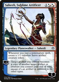 Saheeli, Sublime Artificer - Foil Saheeli Sublime Artificer