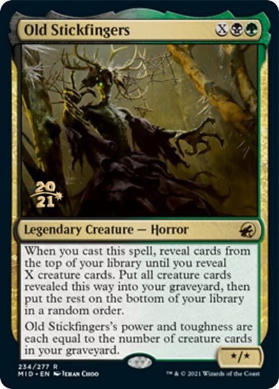 Old Stickfingers - Foil Old Stickfingers