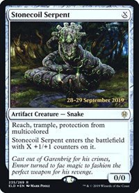Stonecoil Serpent - Foil Stonecoil Serpent
