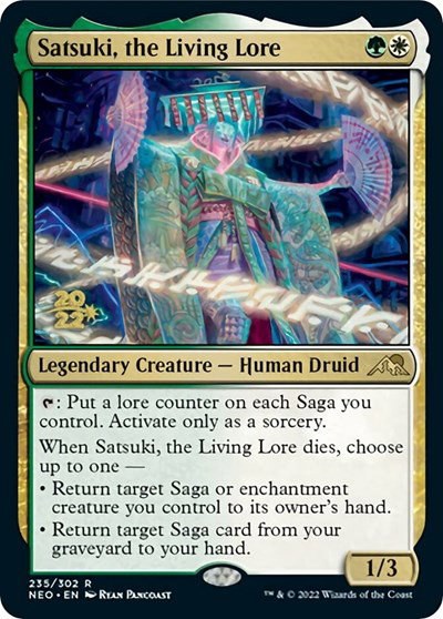Satsuki, the Living Lore - Foil Satsuki The Living Lore