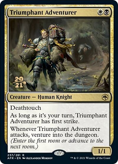 Triumphant Adventurer - Foil Triumphant Adventurer