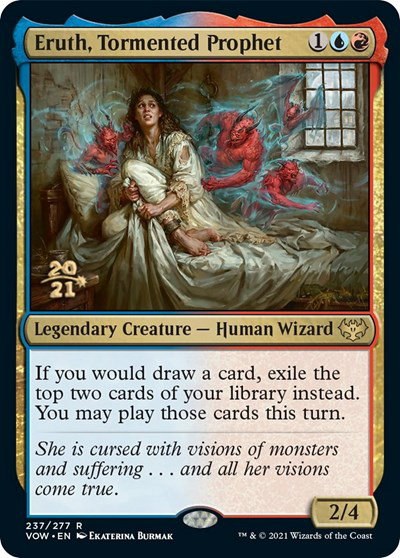 Eruth, Tormented Prophet - Foil Eruth Tormented Prophet