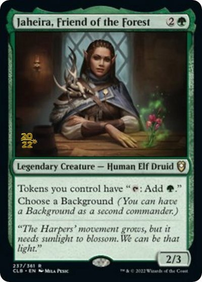 Jaheira, Friend of the Forest - Foil Jaheira Friend Of The For