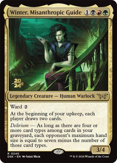 Winter, Misanthropic Guide - Foil Winter Misanthropic Guide