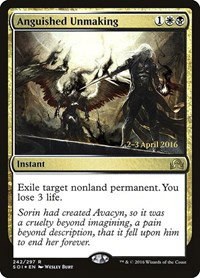 Anguished Unmaking - Foil Anguished Unmaking