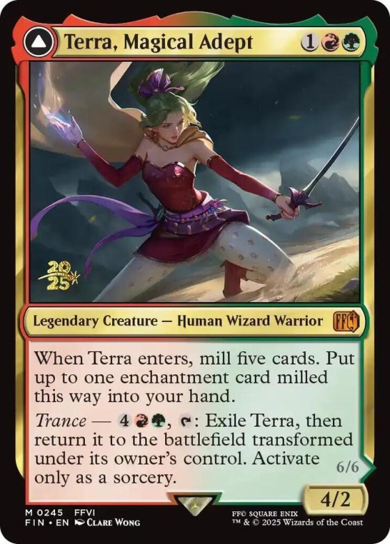 Terra, Magical Adept - Foil Terra Magical Adept