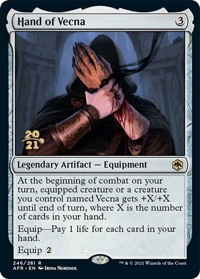 Hand of Vecna - Foil Hand Of Vecna