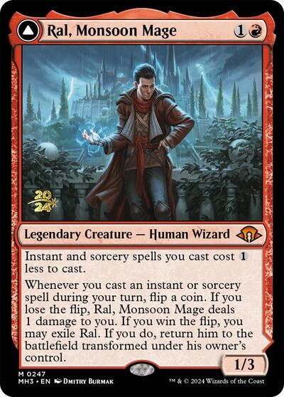 Ral, Monsoon Mage - Foil Ral Monsoon Mage