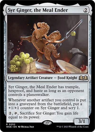 Syr Ginger, the Meal Ender - Foil Syr Ginger The Meal Ender
